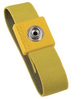 229984 - ESD Elastic Adjustable Wrist Band, Yellow 10mm Stud