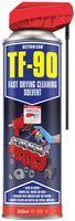 TF-90 TWINSPRAY - TF-90 Fast Drying Cleaning Solvent & Degreaser, 500ml Twin Spray