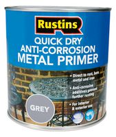ACMPGW1000 - Quick Dry Anti-Corrosion Metal Primer, Grey - 1L