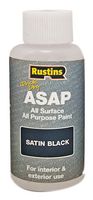 ASAPBL50 - ASAP Quick Dry All Surface All Purpose Paint, Black - 50ml