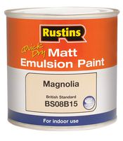 MEMLM500 - Quick Dry Matt Emulsion, Magnolia - 500ml