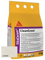 SKCMCGJAS5 - SikaCeram CleanGrout Floor & Wall Tile Grout, Jasmin 5kg