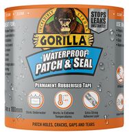 3044751 - Waterproof Patch & Seal Gorilla Tape, Clear - 100mm x 3m