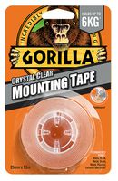 3044121 - 25mm x 3.8m Double Sided Heavy Duty Mounting Tape XL, Clear