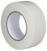 C02R574000050050 - 50mm x 50m Acrylic Removable Double Sided Exhibition & Arena Flooring Tape, White