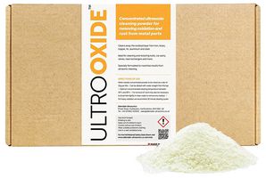 UTRUS200 - Ultrasonic Cleaning Powder Concentrate for Oxidation & Rust Removal, 200g