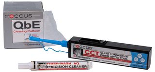 CFK250E - CCT FOCCUS Non-Flammable Fiber Optic Combination Cleaning Kit, 2.5mm