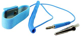 CQ-ESD-WRIST-1 - 3ft - 6ft Adjustable Anti-Static Wrist Strap for ESD Mats