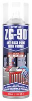 ZG-90 WHITE 500ML - Rapid Dry Galvanise & Anti-Rust Paint with Primer, White, 500ml Aerosol