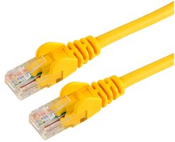PSG04426 - 2m Yellow Cat5e Snagless UTP Ethernet Patch Lead