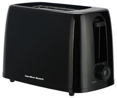 HB1116B - Essentials 2 Slot Toaster, Black
