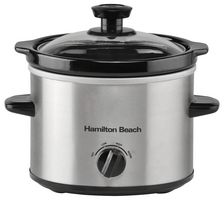 HBSC020S - 1.8L 90W Mighty Mini Slow Cooker, Silver