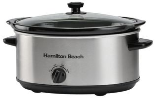 HBSC070S - 6.5L 240W Family Cook Slow Cooker, Silver