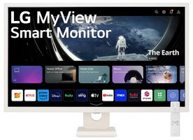 32SR50F-W.AEK - 31.5" Full HD IPS Smart Monitor with WebOS, 2x HDMI