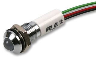 Q8P3CZZRYG24E - LED Indicator 8mm Proud Tri-Col 24V