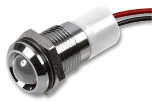Q14P3CXXW220E - LED Indicator 14mm Proud White 220V