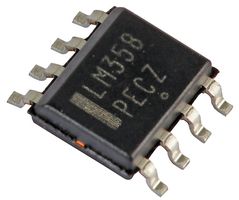 LM358DR2G - Op Amp, LM358, 32V, 1MHz, 0.6V/us, 8SOIC