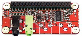 JUSTBOOM DAC ZERO - DAC Zero pHAT for Raspberry Pi Zero