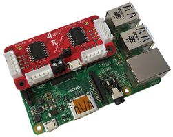 PISTEP2Q - Quad Stepper Motor Controller for Raspberry Pi