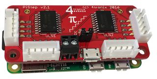 PISTEP2Q - Quad Stepper Motor Controller for Raspberry Pi