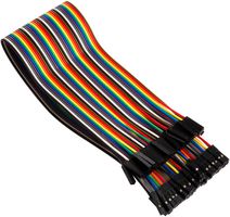 WPA415 - 40-Pin Female to Female Flat Jumper Cable, 300mm