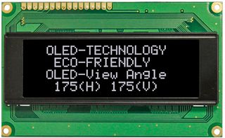 WEH002004AWPP5N00000 - OLED Display Module, 20x4, White