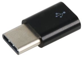 SC0220 - Official Raspberry Pi Micro USB Female to USB-C Adaptor, Black