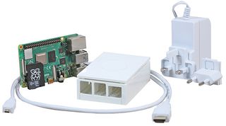 RPI4-MODB HDMISK-WHT8GB - Raspberry Pi 4 8GB Starter Kit, White