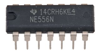 NE556N - Dual Precision Timer, 4.5V to 16V, 14 Pin DIP, 500kHz