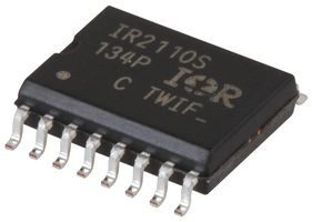 IR2110SPBF - Dual Driver IC, High Side And Low Side, 10V to 20V Supply, 2.5A Out, 94ns Delay, SOIC-16