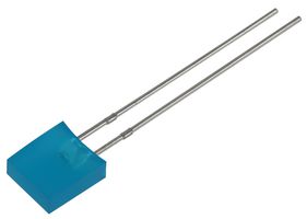 MP007967 - Rectangular LED, Super Blue, 2.6mm x 6.9mm, 20mA, 3.2V, 468nm