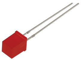 MP008016 - LED, Super Red, 5mm x 5mm, 20mA, 1.9V, 640nm