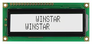 WH1602B-TFH-JT# - LCD Display Module, 16x2, FSTN Positive, Transflective
