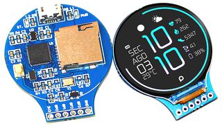 SKU24018 - RoundyPi Round LCD Board with RP2040