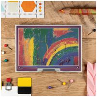 PIM600 - Inky Impression 4" 7 Colour eInk Display HAT