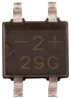 MB2S-E3/80 - Bridge Rectifier, Single Phase, 200 V, 500 mA, TO-269AA, 4 Pins, 1 V