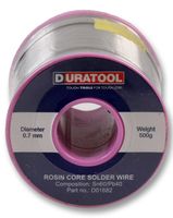 D01682 - 60/40 Solder Wire, 0.7mm, 500g