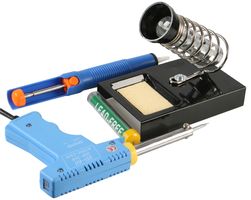 D01856 - Soldering Gun Starter Kit - Soldering Gun, Desoldering Pump, Stand & Solder