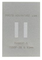 PA0037-S - TSSOP-28 Stainless Steel Stencil 0.65mm Pitch