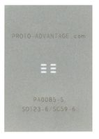 PA0085-S - SOT23-6/SC59-6 Stainless Steel Stencil 0.95mm Pitch