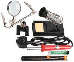 SD02277 - 30W Soldering Iron with Helping Hand Tool