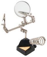 282589 - Helping Hand with Magnifier & Soldering Iron Stand