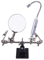 D03475 - LED Helping Hands with Magnifier