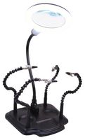 D03477 - Helping Hands with LED Illuminated Magnifier