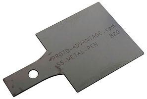 SS-METAL-PEN-B20 - Stainless Steel Solder Paste Squeegee Pen, 20mm Blade