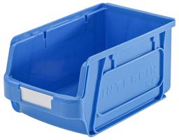 HC3/BLUE - High Capacity Plastic Storage Bin, Blue Large - 130mm x 150mm x 253mm