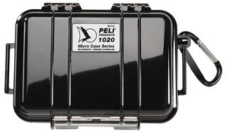 1020 BLACK - Micro Case, Black - 162mm x 121mm x 54mm