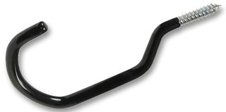 ST1201G - 220mm Heavy Duty Screw-In Round Storage Hook, 50kg Capacity