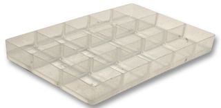HDIV4C - Clear 15 Part Divider Tray - 342mm x 215mm x 35mm