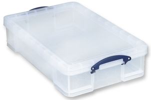 33C - 33L Multi-Use Clear Storage Box with Lid - 165mm x 440mm x 710mm
